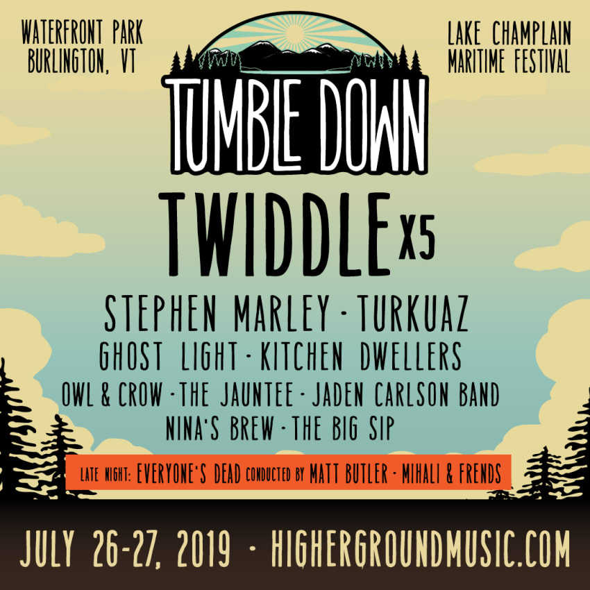Twiddle Announces Tumble Down 2019 Lineup