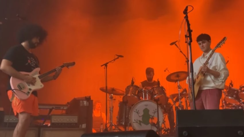 Vampire Weekend Debuts Paul Simon Cover In London