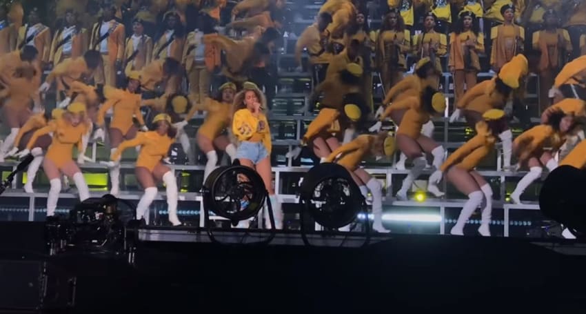 Beyonce Coachella 2018 Screen