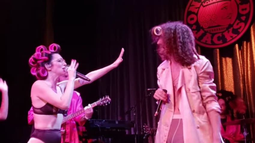 David Shaw Guests With Boyfriend On ‘Praise You’ In New Orleans