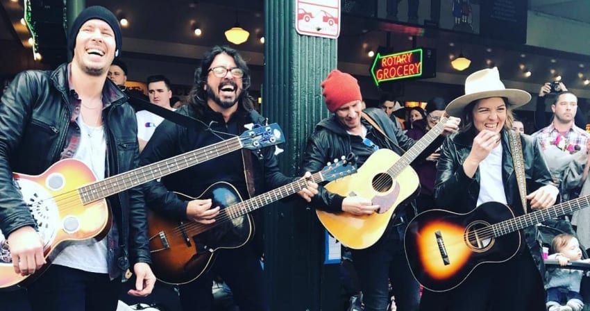 Dave Grohl Brandi Carlile Seattle