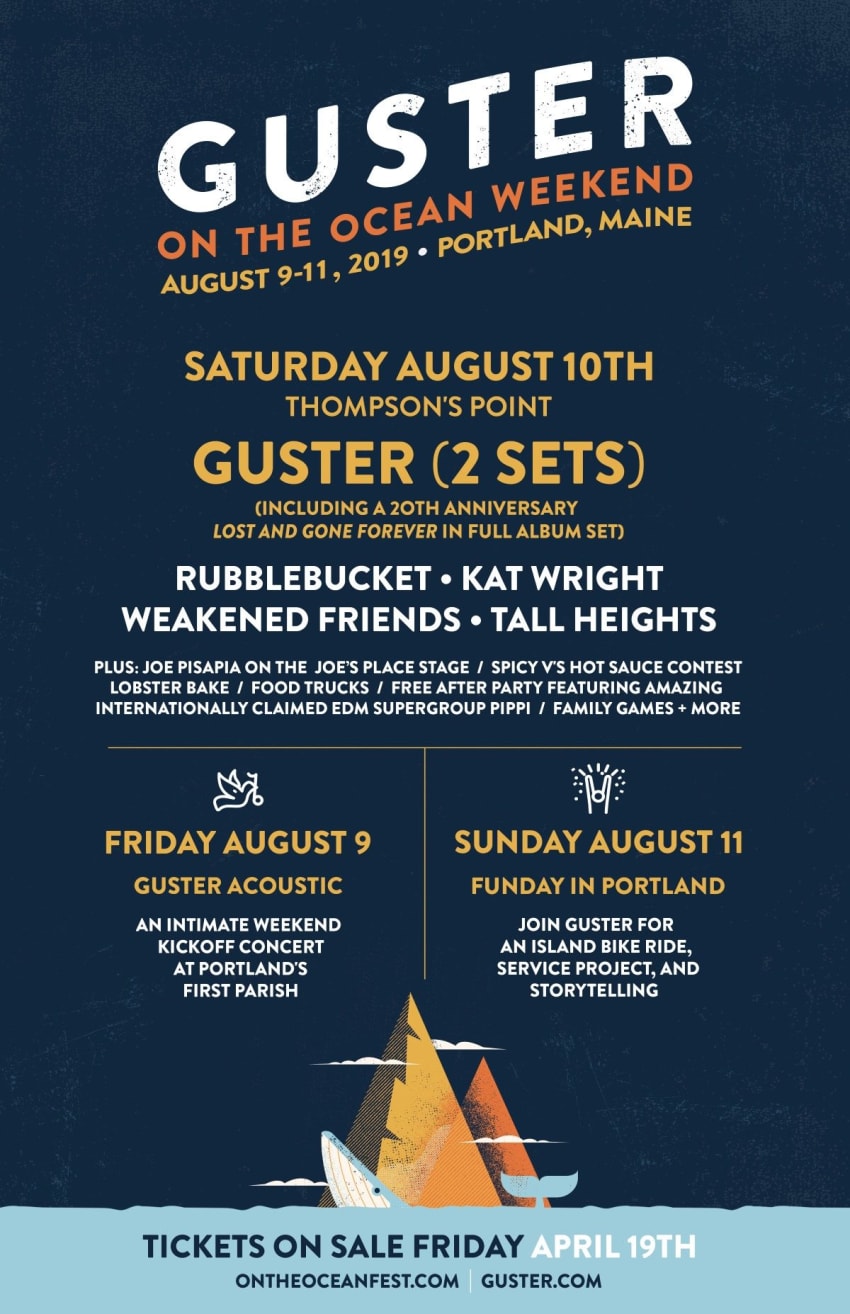 Guster On The Weekend 2019 Poster