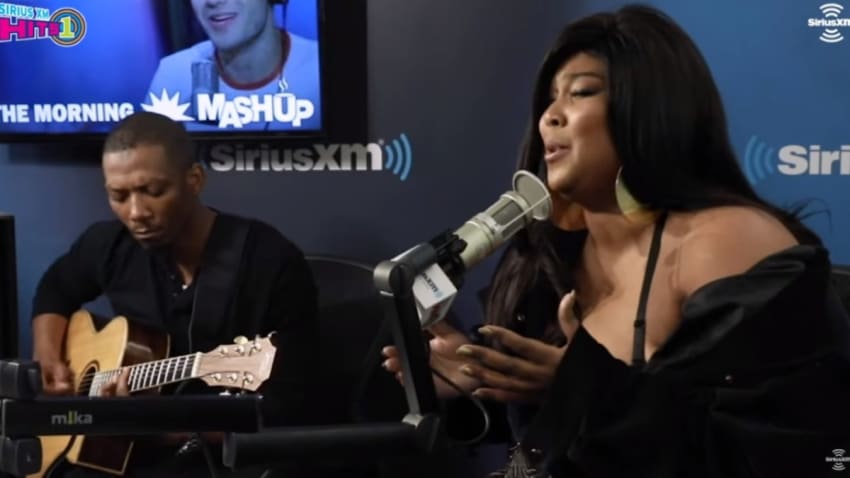 Lizzo Covers 'Shallow' On SiriusXM