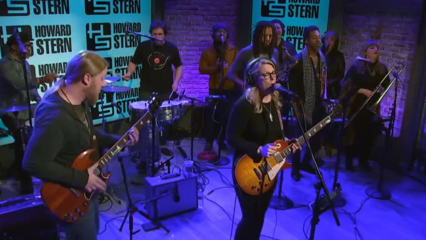 Tedeschi Trucks Band Performs At Howard Stern's Studio