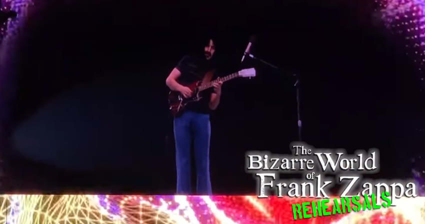 The Bizarre World Of Frank Zappa Rehearsal Video