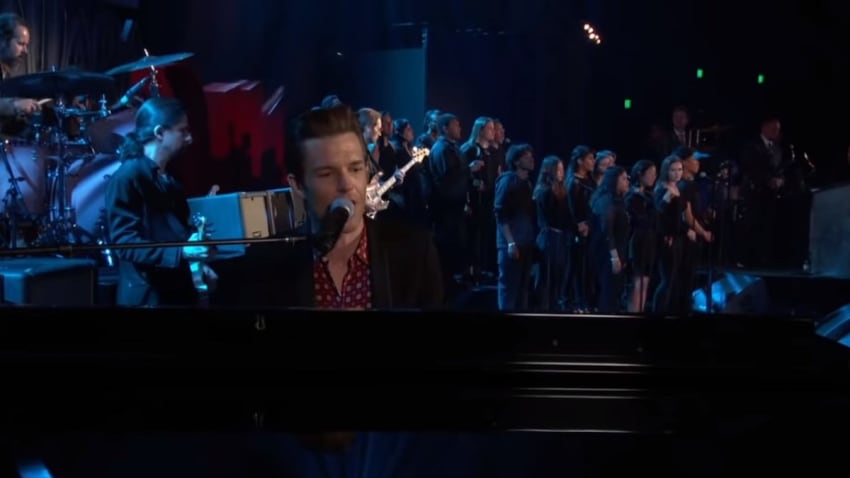 The Killers Debut ‘Land Of The Free’ & Cover James Taylor For ‘Jimmy Kimmel Live’