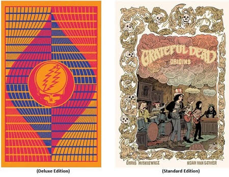 Grateful Dead Graphic Novels Cover Art