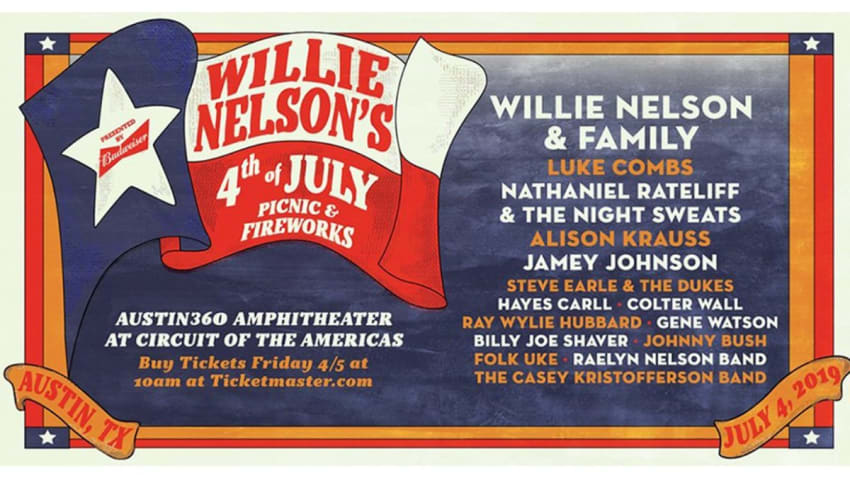 Willie Nelson’s 4th Of July Picnic