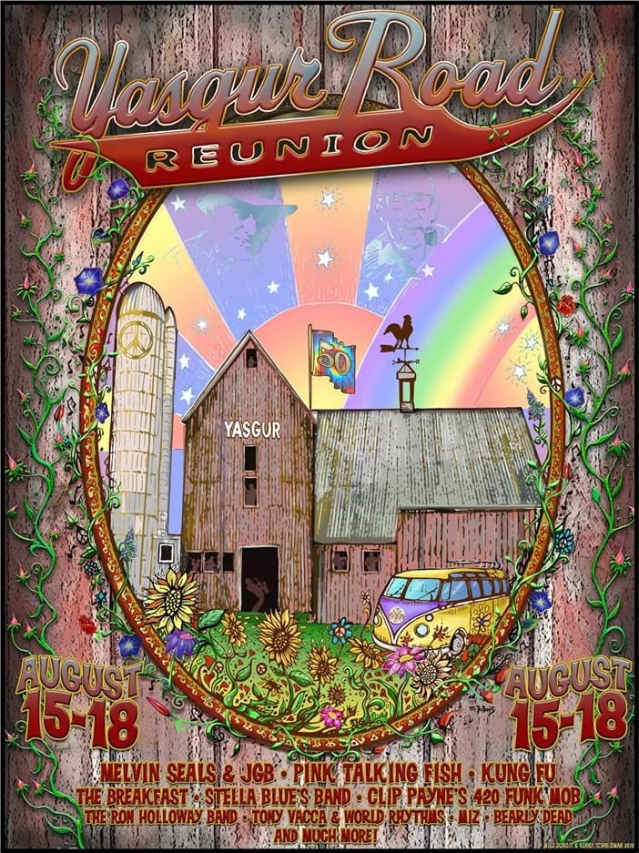 Yasgur Road Reunion 2019 Poster