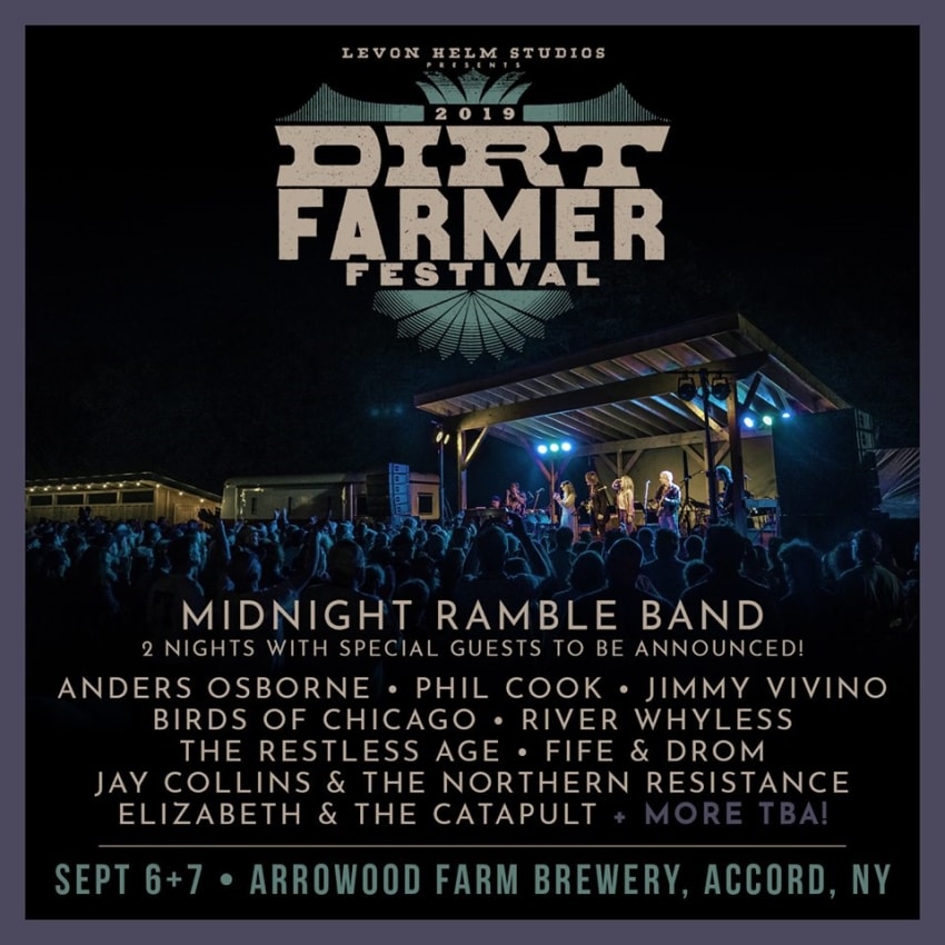 Dirt Farmer Festival Lineup 2019