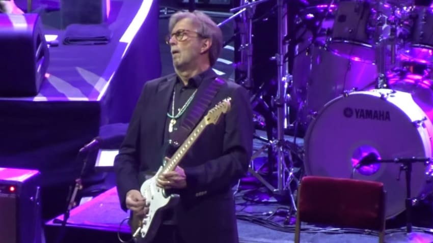 Eric Clapton Covers 'Purple Rain' Again In London