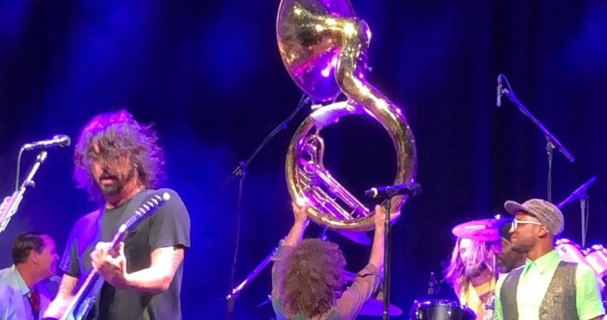 Foo Fighters Preservation Hall Jazz Band