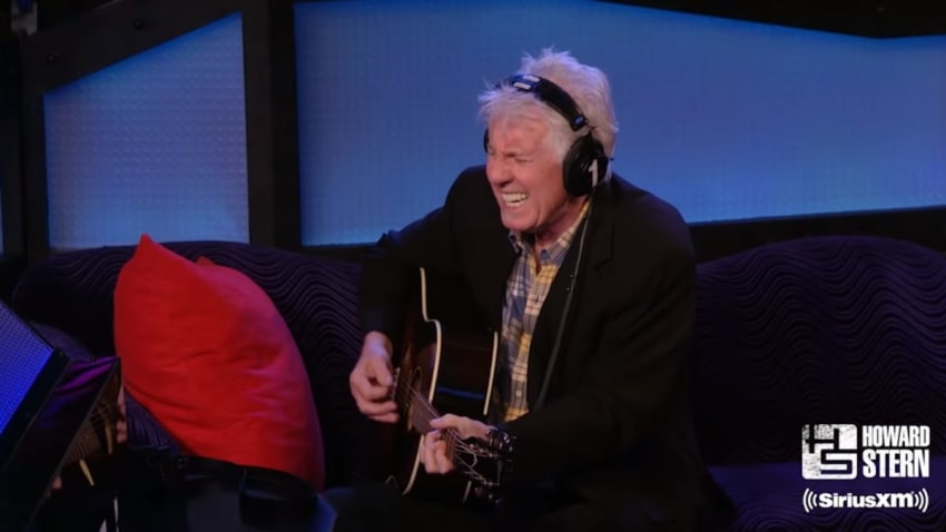 Graham Nash Performs ‘Ohio’ For ‘Howard Stern Show’ In 2013