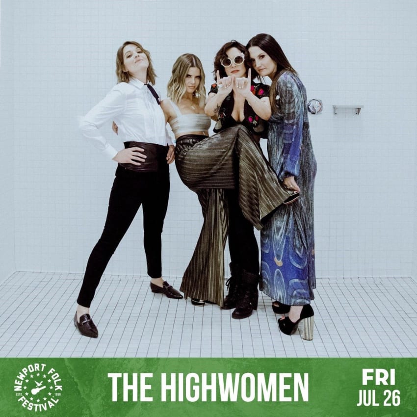 Highwomen Newport Folk Festival Admat