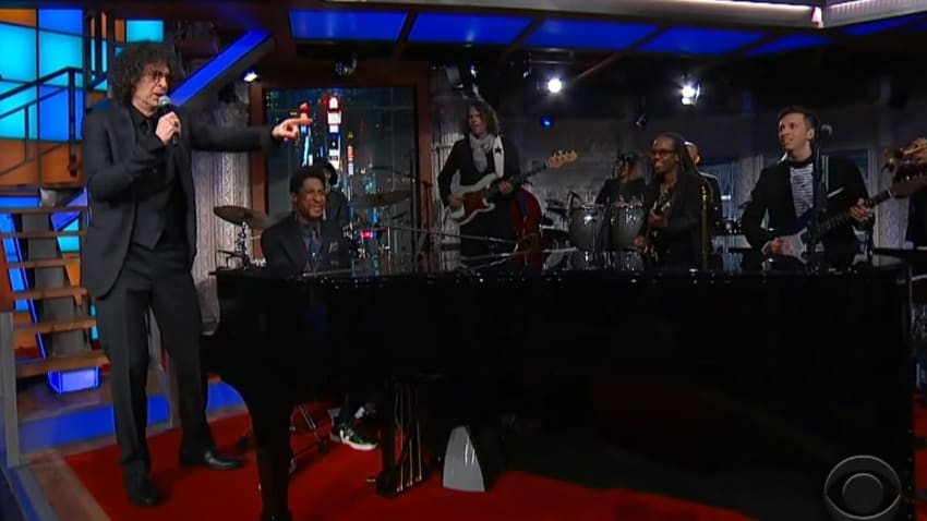 Howard Stern Jams With Jon Batiste & Stay Human On ‘Colbert’