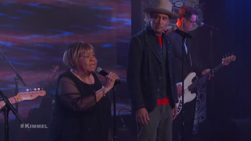 Mavis Staples & Ben Harper Perform On ‘Jimmy Kimmel Live’