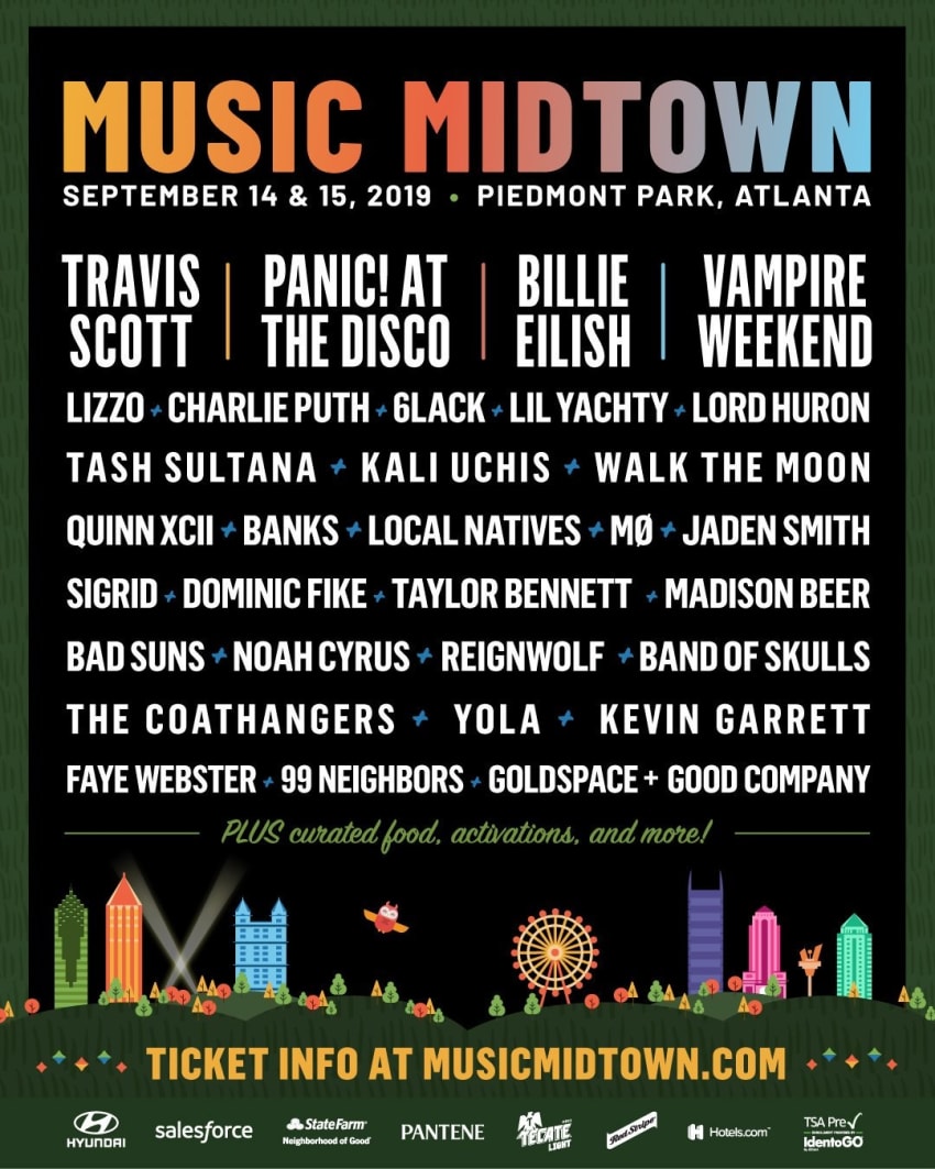 Music Midtown Announces 2019 Lineup