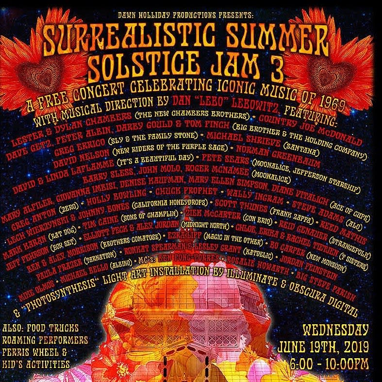 Surrealistic Summer Solstice 3 lineup
