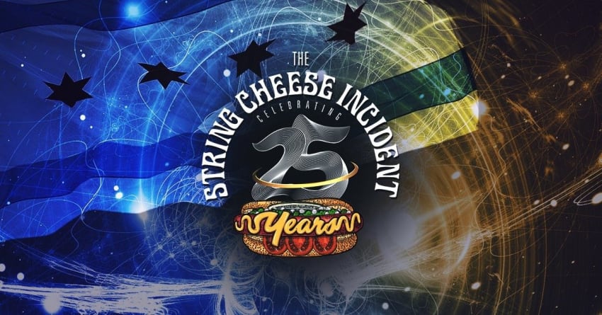 The String Cheese Incident 25 Years Logo