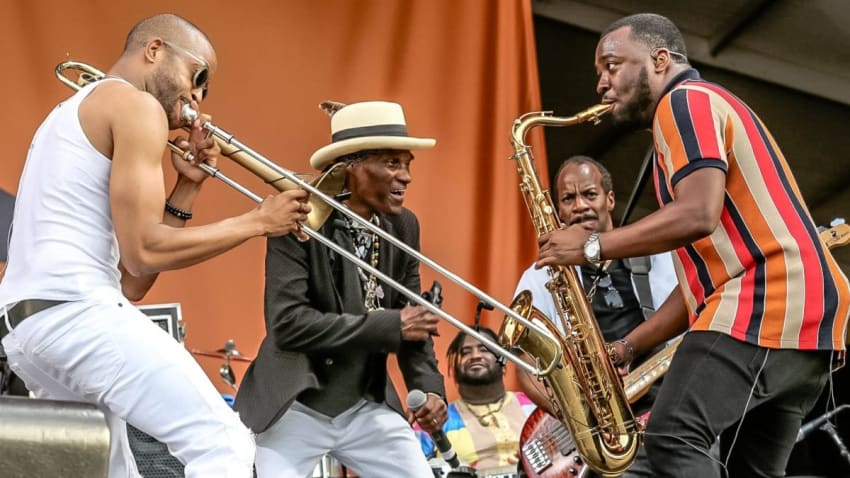 Aaron Neville & Cyril Neville Help Trombone Shorty & Orleans Avenue Close Out 2019 Jazz Fest In New Orleans