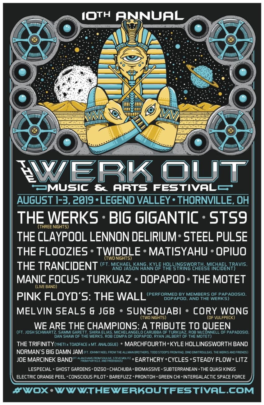 Werk Out 2019 Lineup Final