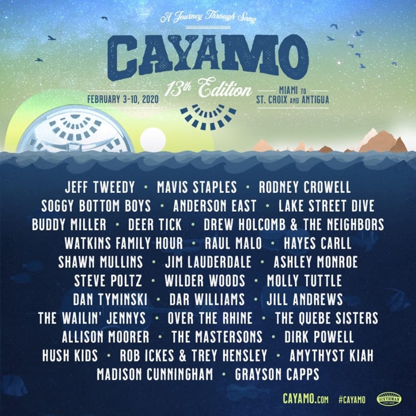 Caymo 2020 Lineup Poster