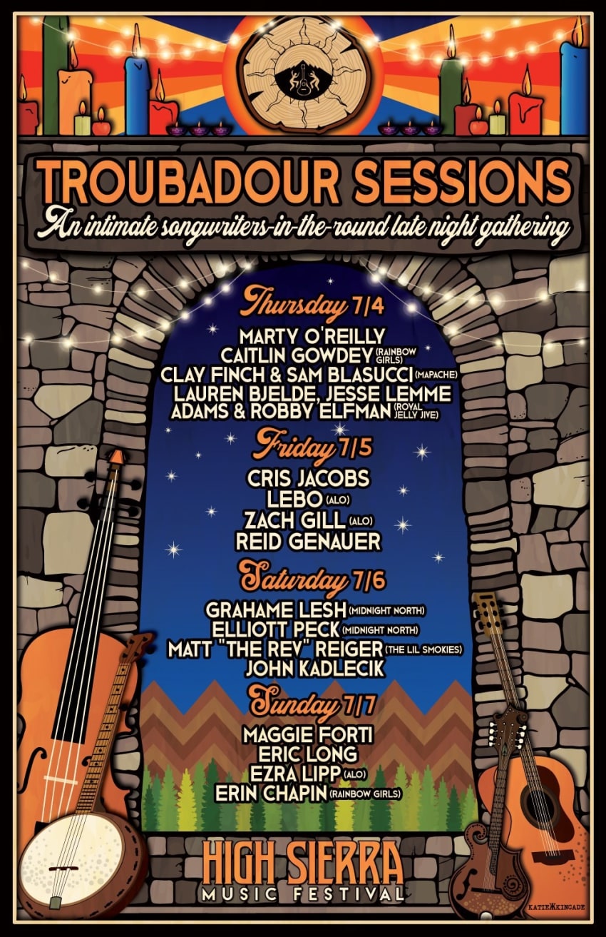High Sierra Troubadour Sessions 2019