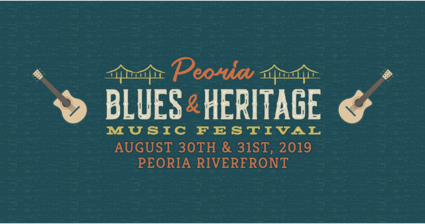 Peoria Blues & Heritage Festival cover 2019