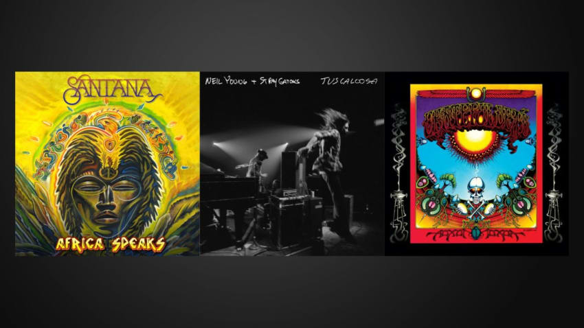 Santana Neil Young Grateful Dead Albums