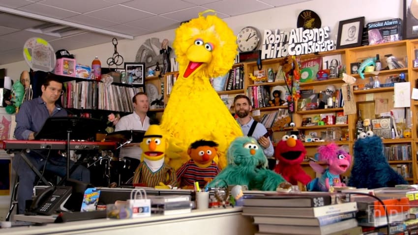 ‘Sesame Street’ Characters Perform ‘Tiny Desk Concert’