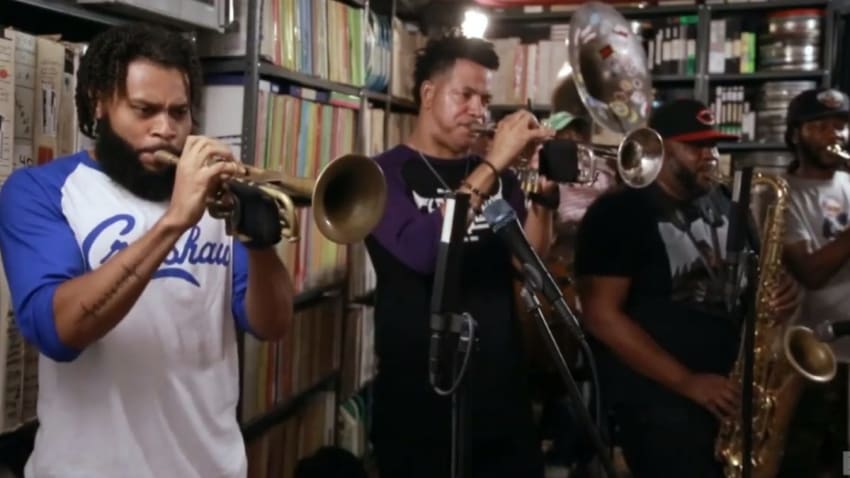 The Soul Rebels Perform For Paste