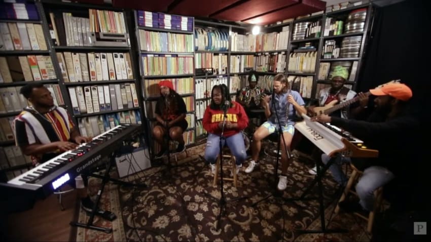 Tank & The Bangas Perform Live At Paste