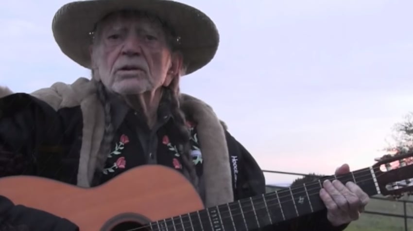 Willie Nelson Immigrant Eyes Video