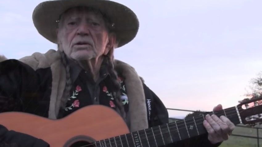 Willie Nelson Shares 'Immigrant Eyes' Video