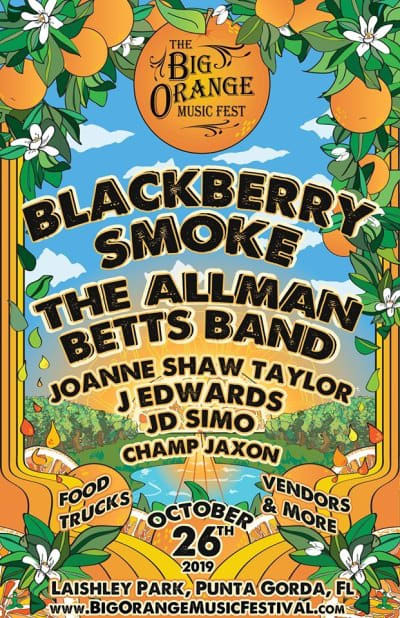 Big Orange Music Fest 2019 Lineup