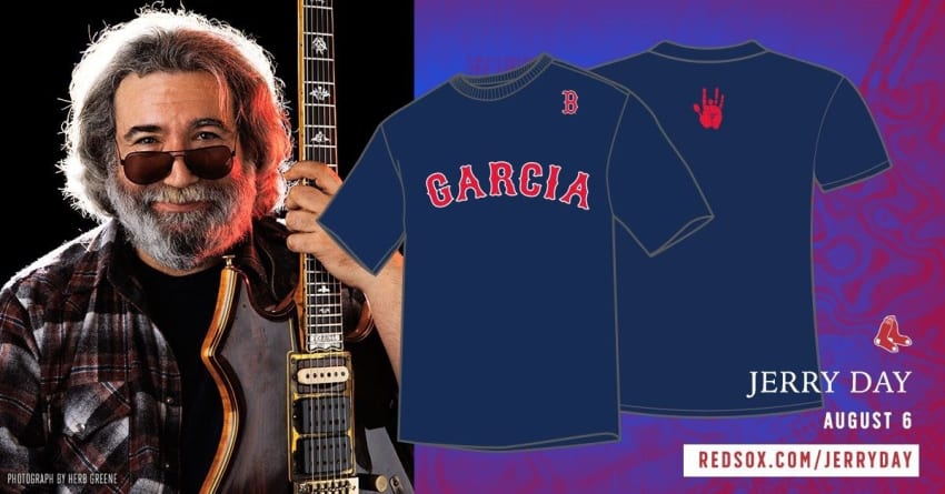 Boston Red Sox Jerry Garcia Day
