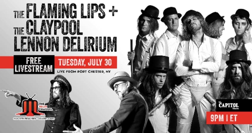Flaming Lips Claypool Lennon Live Stream