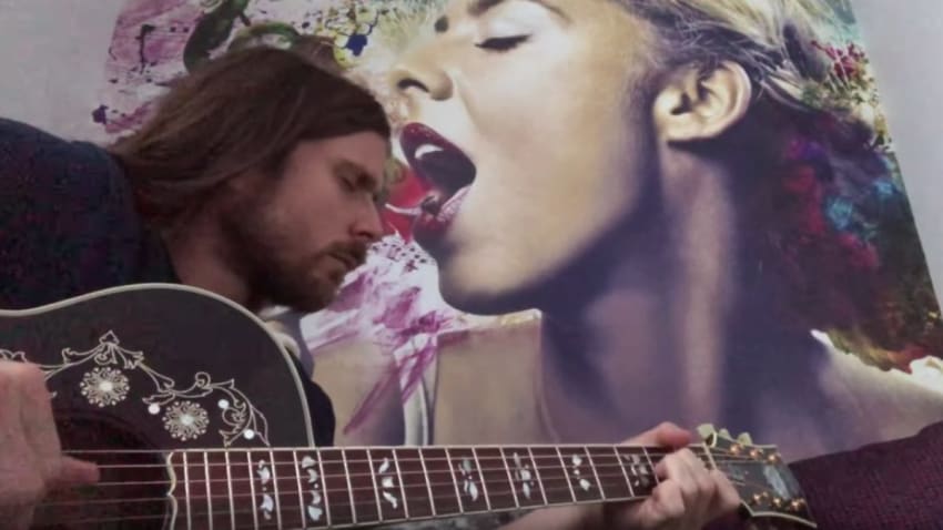 Lukas Nelson Covers Bob Dylan In Hotel Room Video