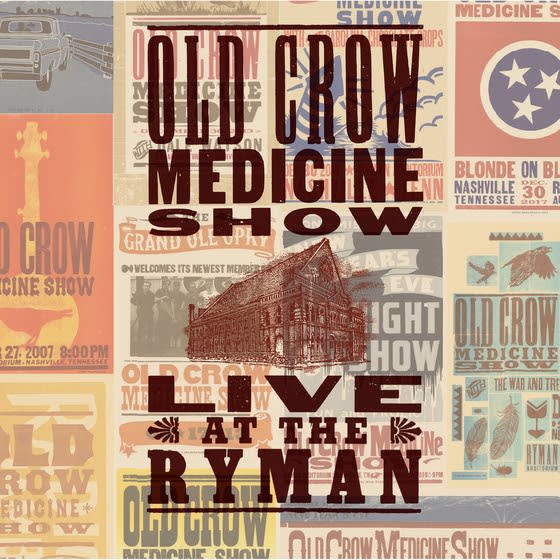 Old Crow Medicine Show Live At The Ryman Cover Art