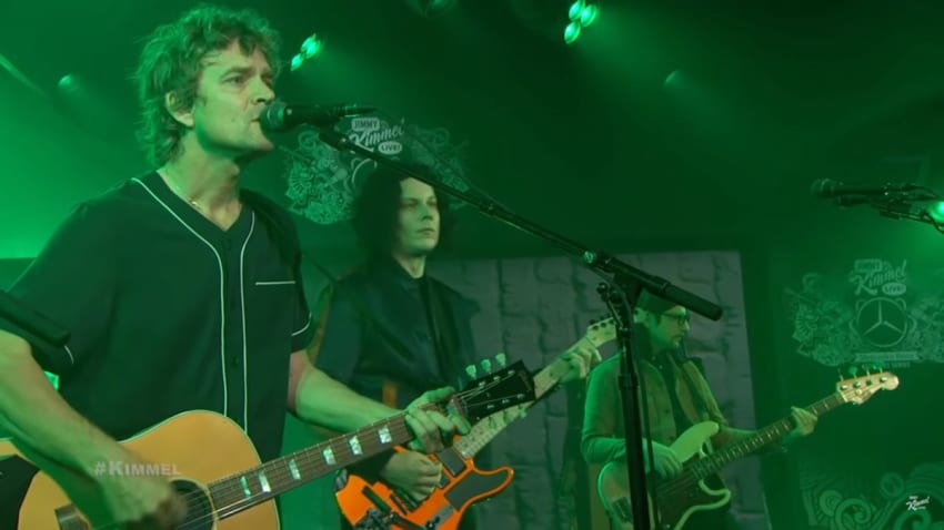 Raconteurs Kimmel Live