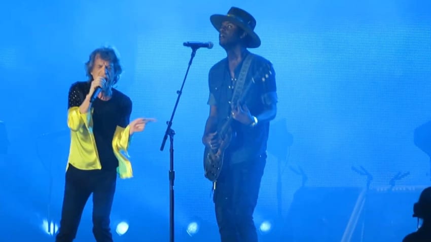 The Rolling Stones Welcome Gary Clark Jr. At Foxborough