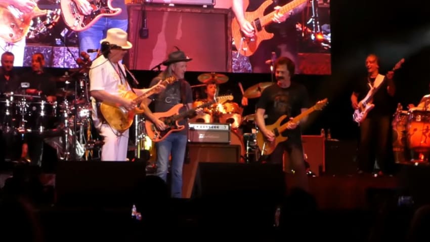 Santana & Doobie Brothers Collaborate In Wheatland