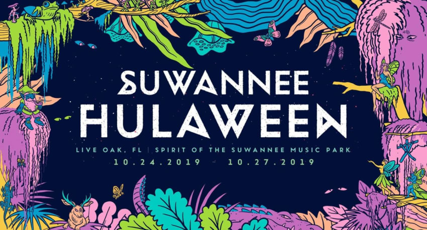 Suwannee Hulaween Logo 2019