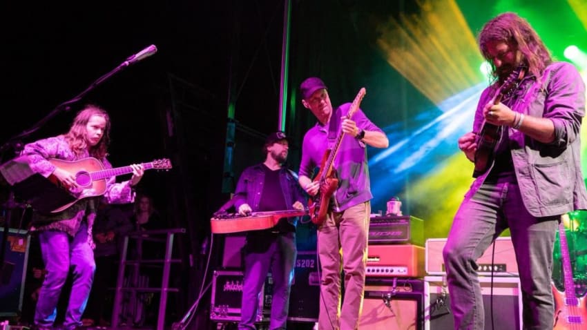Watch Umphrey's McGee, Paul Hoffman, Billy Strings & Anders Beck Perform 'Nothing Too Fancy' At 4848 Festival