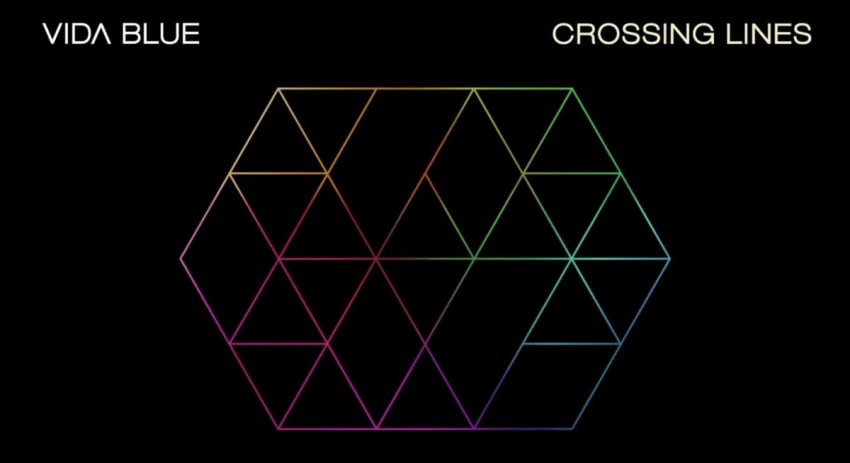 Vida Blue Crossing Lines