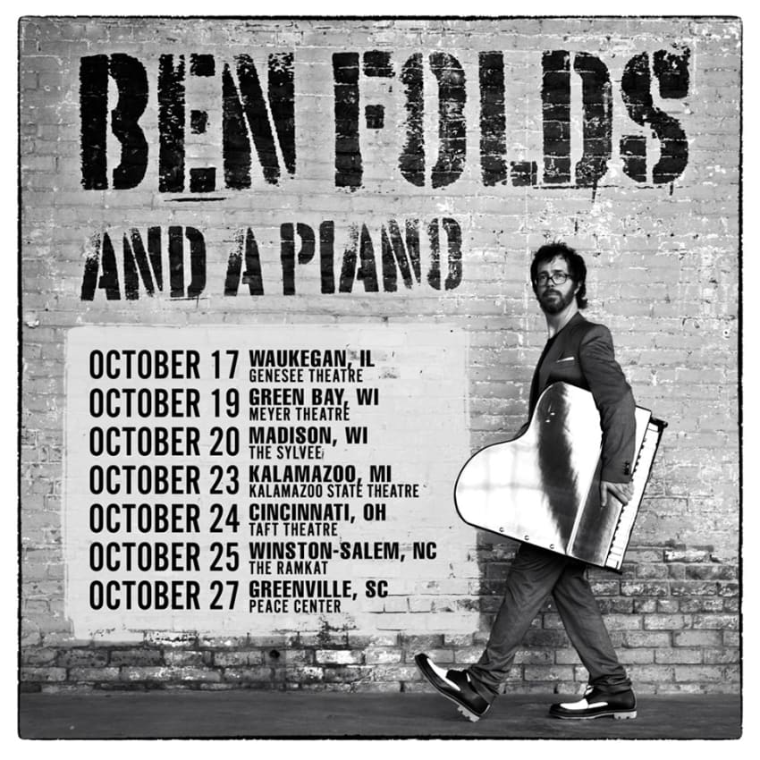 Ben Folds October 2019 Tour