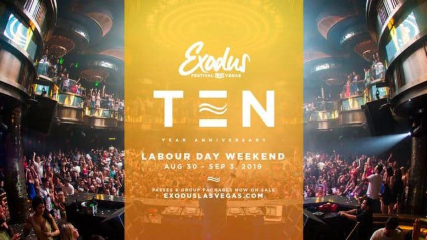 Exodus Festival Las Vegas Labor Day Weekend