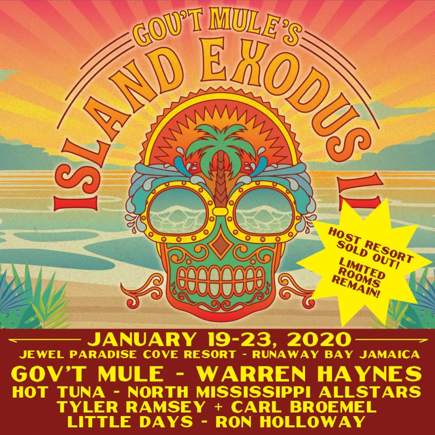 Island Exodus 2020 Lineup