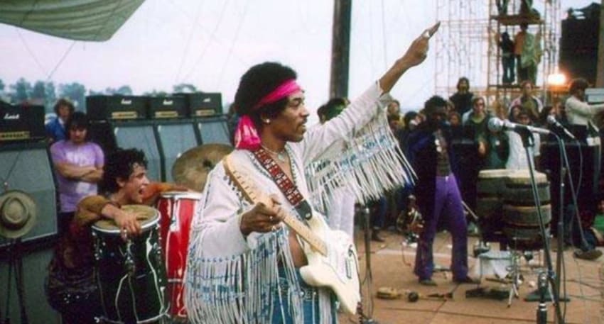 Jimi Hendrix Woodstock