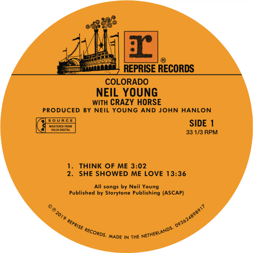 Neil Young Crazy Horse Colorado Album